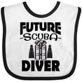 thumbnail image 3 of Inktastic Future Scuba Diver Boys or Girls Baby Bib, 3 of 4