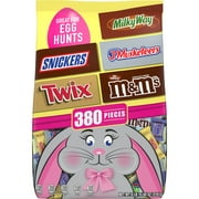 Snickers, M&M's, Twix, Milky Way & 3 Musketeers Easter Candy - 380 Ct