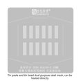 thumbnail image 3 of Kit de plantilla de plantilla de reballing BGA con chip de malla de acero para computadora portátil, 3 of 5