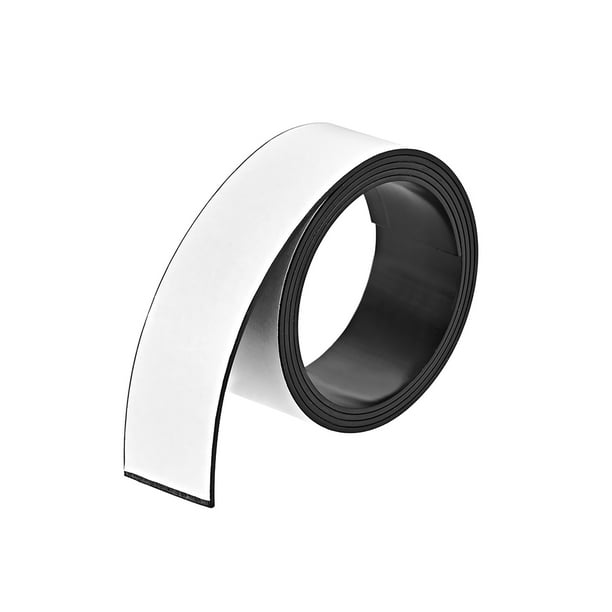 Strip with White Adhesive Tape 1 3/16 Inch x 3.3 Ft x 1/16