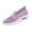 Purple, variant on Women's Nursing Shoes Air Cushion Nurse Shoes Orthopedic Wedge Sneakers Rocker Walking Shoes Platform Wedge Sneakers