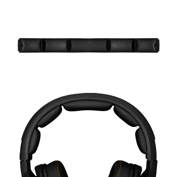 Geekria Replacement Headband Cover Compatible with SteelSeries SIBERIA 800/ 840 Headphones, Easy DIY Installation (Black)