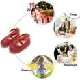 thumbnail image 5 of Toddler Flower Girl Dress Shoes - Girl Ballet Flats Party School Shoes Wedding, 5 of 6