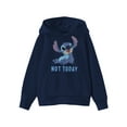 thumbnail image 2 of Stitch Kids Graphic Fleece Hoodie with Long Sleeves, Sizes 4-20, 2 of 4