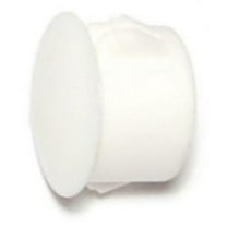 1/2" White Nylon Plastic Flush Head Hole Plugs (12 pcs.)
