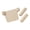 light khaki, variant on Stool Drool Towel Teething SoftCotton Bib Saliva Towel Multifunction Baby Strap Infants Supplies