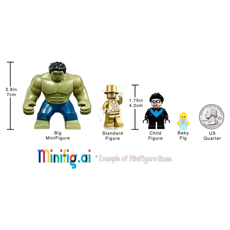 LEGO Iron Fist Minifigure Marvel Interlocking Block Building Sets