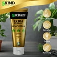 thumbnail image 3 of 5Kind Hemp Cream Maximum Strength 3.4 fl oz - Massage Cream Rich in Hemp Oil, 3 of 8