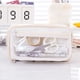 thumbnail image 3 of Estuche transparente de nueve capas de PVC en verde, beige y marrón. Multifunción para guardar artículos de papelería y cosméticos. Gran capacidad. Moderno y transparente., 3 of 6
