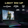 thumbnail image 3 of MSI Raider GE76 17,3 Pouces 144Hz FHD Ordinateur Portable de Jeu, Intel i9-12900H, 32 Go DDR5, 2 To SSD, NVIDIA GeForce RTX 3060, Clavier Rétroéclairé, Caméra Web FHD, Wi-Fi 6, Win 11 Pro, Gris, Station d'Accueil 256 Go, 3 of 7