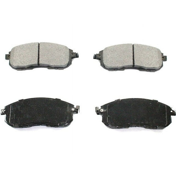 Front Brake Pad Set - Compatible with 2011 - 2017 Nissan Juke 2012 2013 2014 2015 2016