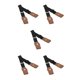 thumbnail image 3 of Sonducket Cinturones Suministros de armario sin hebilla con tejido fino para niños niñas negro Type2 NO2 Sonducket CBP277797, 3 of 6