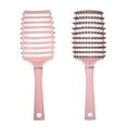 thumbnail image 4 of Unique Bargains Vent Detangle Brush with Detangling Pins Pink, 4 of 6