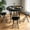 Black, variant on OROFULL 32 inch Round Folding Table 1 Pack, Hdpe Portable Plastic Desk for Indoor Outdoor Picnic, Camping, Banquet & Party Use,White