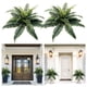 thumbnail image 1 of Pared de helechos artificiales con hojas persas grandes simuladas | Decoración de hojas de helecho de Boston de imitación para arreglos florales verdes, 1 of 6