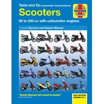 Pre-Owned Twist and Go (automatic transmission) 50-250cc Scooters Haynes Repair Manual ^