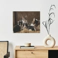 thumbnail image 6 of Kdxio Cat Family Pattern Canvas Wall Art for Living Room Wall Decor for Bedroom Bathroom Modern Framed Canvas Art Prints Ready to Hang,Horizontal, 6 of 6