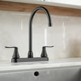 thumbnail image 4 of Dura Faucet Elegant J-Spout RV Kitchen Faucet - Matte Black, 4 of 7