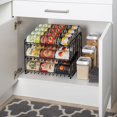 thumbnail image 5 of Estante para latas Kitchen Details 37x29x28 cm negro de 3 niveles, 5 of 5