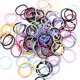 thumbnail image 4 of 200 piezas en dos juegos Lazos para el cabello elásticos lindos Anillo elástico pequeño para el cabello Soportes de cola de caballo Accesorios para el cabello para niños Niños (Multicolor), 4 of 5