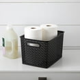 thumbnail image 4 of Advantus Plastic Weave Bin, Large, 4 of 6