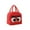 Red, variant on JoyMoreHome Portable Insulated Lunch Bag Cute Reusable Lunch Box for School Picnic Leakproof Lunch Tote Handbag