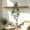 E, variant on Hanging Artificial Pothos with Pot, Faux Trailing Green Vine Plant for Indoor Wall Shelf Home Decor