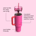 thumbnail image 5 of bubba 40 oz tumbler w/ tumbler lid Annual Flora Aura, 5 of 9