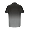 thumbnail image 5 of EQWLJWE Dress Shirt for Mens Vintage Bowling Short Sleeve Shirts Gradient Button Down Casual Shirt Fun Mardi Gras Tops for Home Leisure, 5 of 5