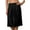 Black, variant on Women's Shadowline 2725X Plus Essentials 25 Inch Half Slip (White 2X)