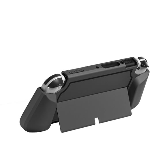 PZOZ Protective Case with Detachable Kickstand for Switch OLED 2021, Black