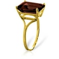 thumbnail image 2 of Galaxy Gold 14K Yellow Gold Natural Octagon-Shaped Garnet Ring - January Birthstone - Energy & Devotion - Sizes 5.5 to 11 - Fine Jewelry for Women, 2 of 2