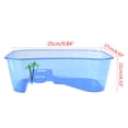 thumbnail image 4 of Tizuqe Reptile for Turtle Vivarium Box with Basking Platform Ramp Home Aquarium Accesso, 4 of 10