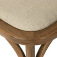 thumbnail image 4 of Nashville Oak & Canvas Bentwood Side Chairs (Set of 2), 4 of 5
