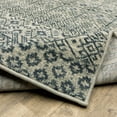 thumbnail image 3 of Style Haven  Bassel Tribal Geometric Blue/ Beige Indoor Area Rug 7' 10" x 10' - Rectangle, 3 of 5
