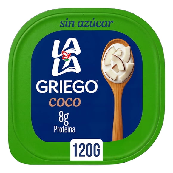 Yoghurt Batido Lala Griego Coco Sin Azúcar 120 g