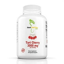 Tart Cherry Extract - 3000 mg Per Serving - 90 Capsules Gluten-Free and Non-GMO