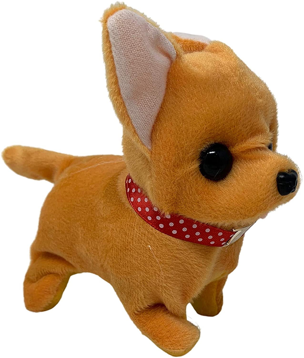 CHIHUAHUA WALKING BARKING TOY MOVING DOG play pet battery operated NEW electric 