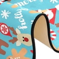 thumbnail image 4 of Kitchen Rugs and Mats Non-Skid Washable Runner Rugs Christmas Santa Socks Gift Boxes Candy Canes Long 72x24 inch for Floor Cushioned Hallway Entryway Indoor 2x6, 4 of 7