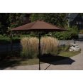 thumbnail image 3 of Henryka Ltd Henryka 9' Market Chocolate Umbrella, 3 of 4