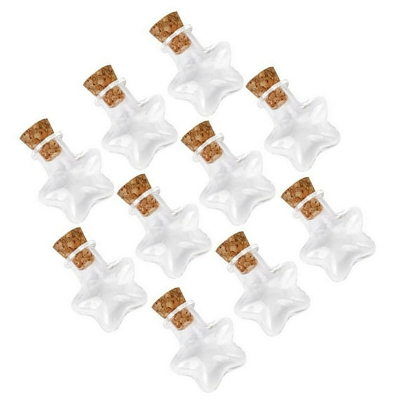 LIFKOME 10Pcs Small Glass Vials For Diy Projects And Home Decoration Ideas