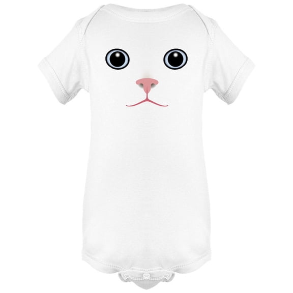 Cat Face Bodysuit Infant -Image by Shutterstock, 6 Months