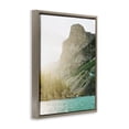 thumbnail image 4 of Stupell Industries Sunlit Hills Peak Landscape Photography Brown Floater Framed Art Print Wall Art, 17 x 21, 4 of 10