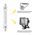 thumbnail image 2 of Pack R7s 118mm 300w 230v Halogen Linear Light Bulb, Dimmable Halogen Lamp for Construction Wo, 2 of 3