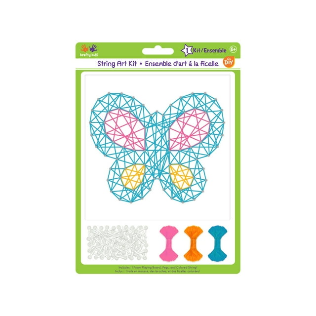 Krafty Kids String Art KitButterfly