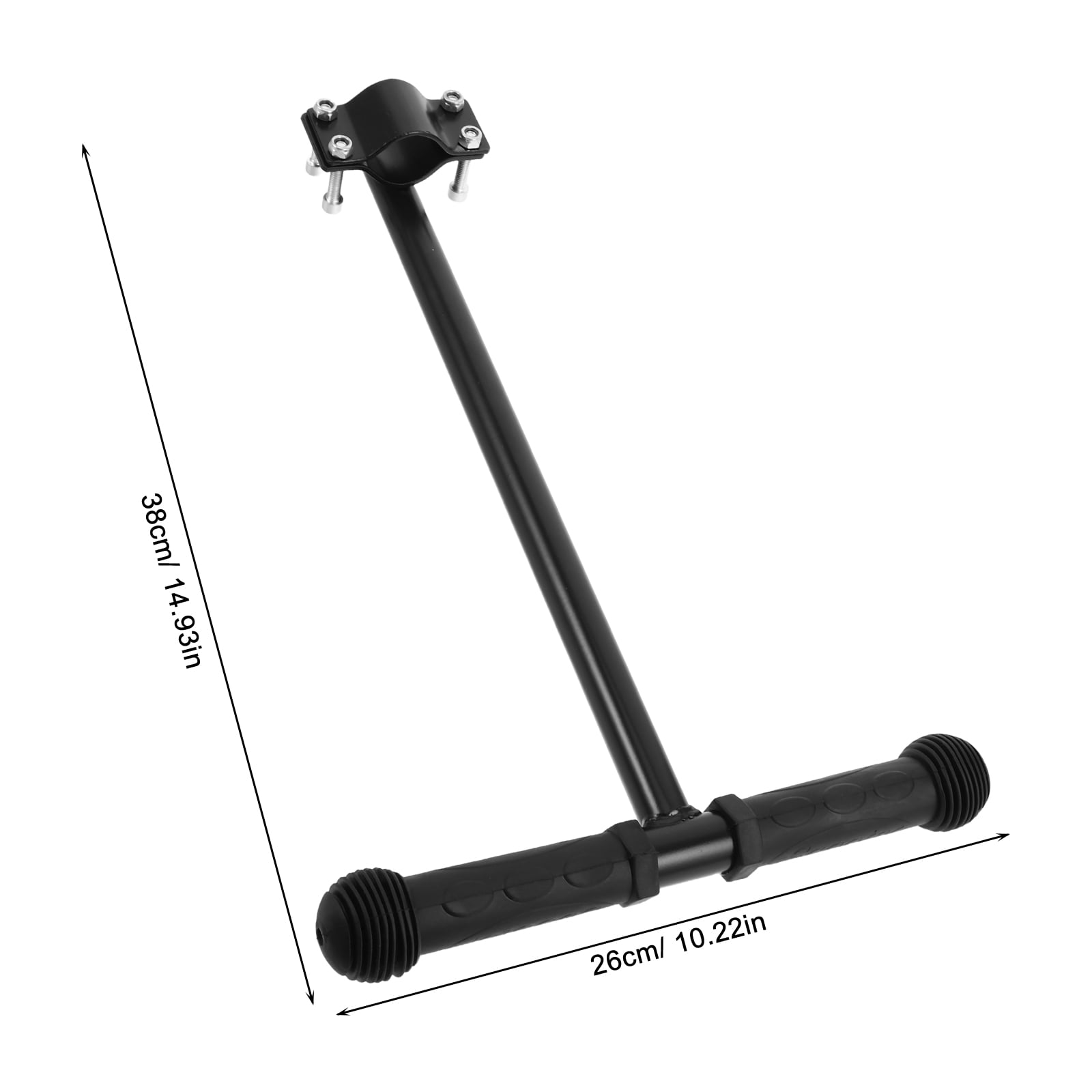 PENIKOKO Versatile Handle Extender for Strollers Wagons and Carts with Sturdy Stainless Steel and Plastic Build