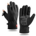 thumbnail image 1 of Guantes de invierno para pantalla táctil, forro polar, calentador de manos, guantes de ciclismo elásticos, 1 of 5