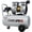 Gray, variant on Topcobe 1.5HP Silent Oil-Free Air Compressor, Oil-Free, 8 Gallon Portable Electric Shop Air Compressor with Wheels and Automatic Drain Valve, 70 dBA Noise Level, Light Gray
