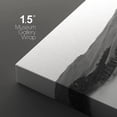 thumbnail image 4 of PixonSign Canvas Print Wall Art Set Film Grain Mountain, Forest & Fog Nature Wilderness Photography Realism Rustic Landscape Dramatic Dark Black and White for Living Room, Bedroom, Office - 24"x36"x3, 4 of 5