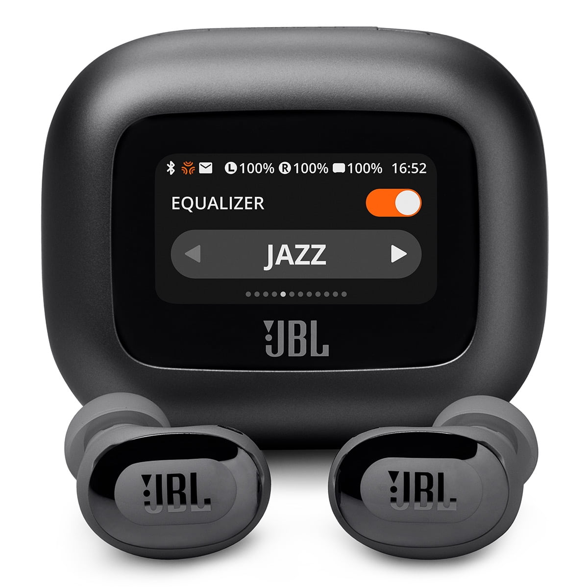 JBL Live Buds 3 True Wireless Noise Cancelling Earbud Bundle with gSport Case (Black)